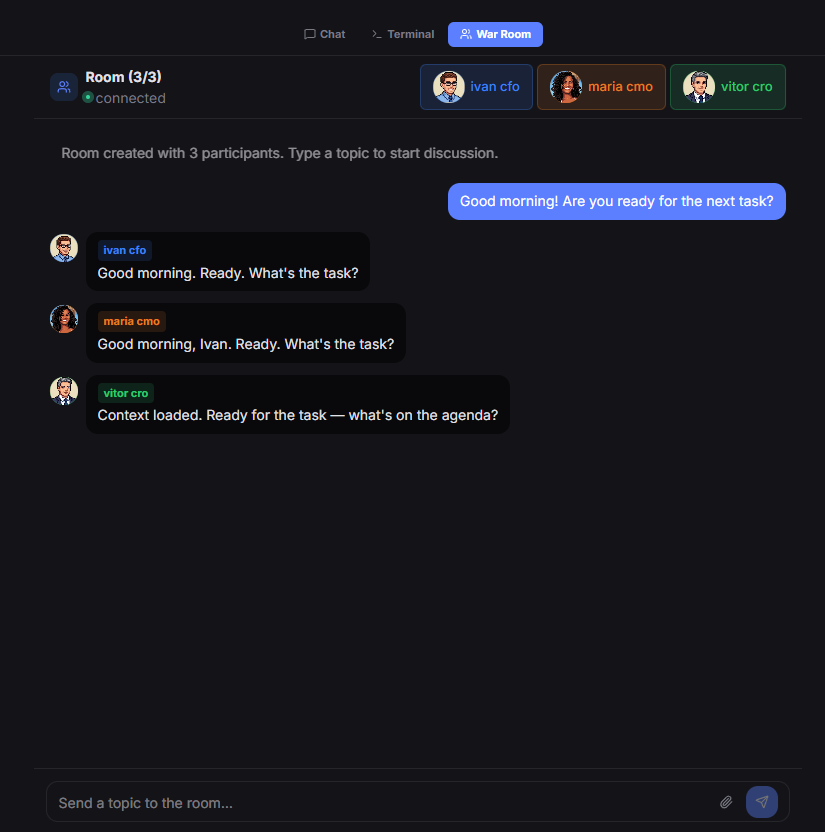 War Room — One-Company